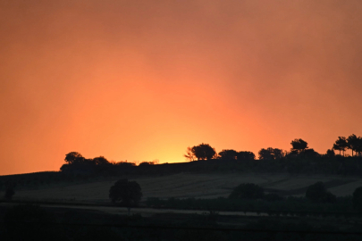 Çanakkale Dardanos yangını büyük ölçüde kontrol altına alındı