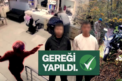 Berber dükkanına silahlı saldırının gereği yapıldı! Şüpheliler Bartın’da yakalandı