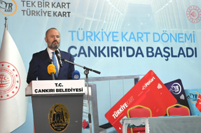 Türkiye Kart projesi Çankırı'da kullanımda... Ulaşımda tek kart dönemi başladı