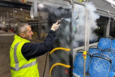 Sakarya'da toplu taşımada hijyen üst seviyede