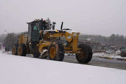 Gaziantep kar yağışına yönelik tüm aşamalarda sahada