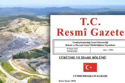 Yeni maden rehabilitasyon yönetmeliği yayımlandı