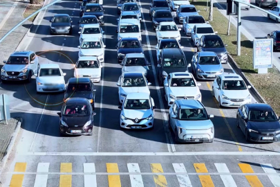 Gaziantep’te 10 günde 389 sürücüye hatalı şerit cezası