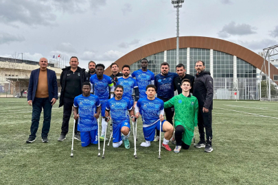 Gebze'de Ampute Futbol Takımı’ndan önemli galibiyet