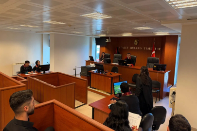 Trabzon’da hukuk öğrencilerine yargı simülasyonu